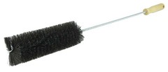 Weiler 73055 Radiator Brush Twisted-In-Wire Wood Handle Black Horsehair Fill