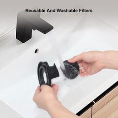 Replacement Filter Compatible with IonVac ZipVac 8842 Handheld Vacuum Cleaner