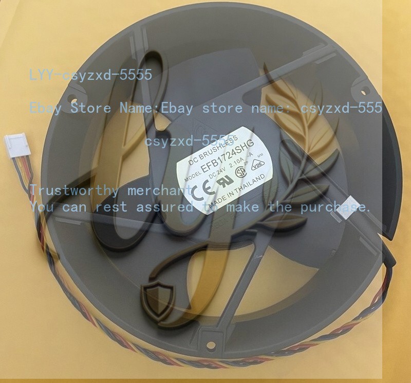 1pcs DELTA EFB1724SHG DC24V 2.1A 172*51MM full round aluminum frame fan