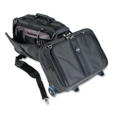 Kensington 62348 17.5 x 9.5 x 13 Contour Rolling Laptop Case – Black New