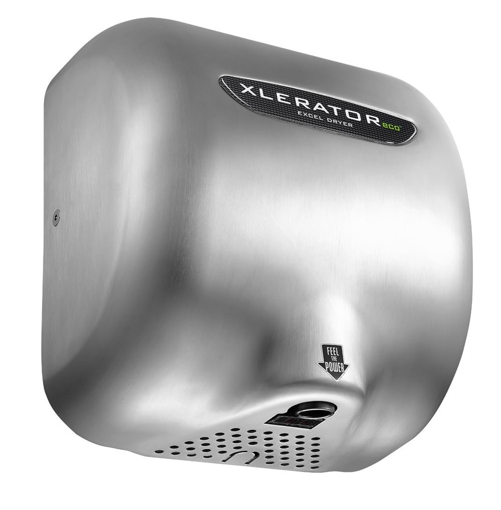 Excel Dryer Xl-Sb-Eco-1.1N-110-120V Automatic Hand Dryer, 10 Sec Dry, 68 To 76,