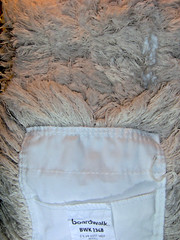 48″ x 5″ Used & Clean Dust Mop Replacement Head WHITE Cotton BOARDWALK BWK 134