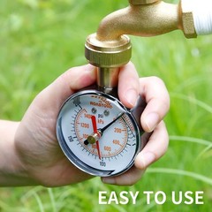Roastove 2-1/2″ Water Pressure Test Gauge,House Dry