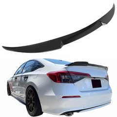 1PC Glossy Black Rear Trunk Spoiler Wing for 2022-2023 Honda Civic
