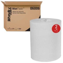 2 Pack WypAll HYDROKNIT 275CT 2/CS General Purpose Wipes: Dry, 9″ Sheet
