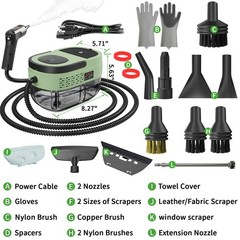 Gribouillage Handheld Steam Cleaner For Home 2500W High Temperature Pressurized
