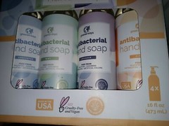 Greenerways Hand Soap Citrus Lavender, Mint & Unscented 16 Fl Oz 4-Pack USA Made