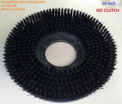 Malish Brush ,16″,floor buffer , CLEAN GFIT 8165 Equivalent Grit 200 No Clutch