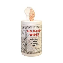 Detco 0885-006 Hand Cleaning Wipes: Pre-Moistened, 10 x 12″ Sheet, Orange