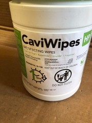 Metrex 16-1100 CaviWipes HP DISINFECTING WIPES 6″x6.75″ 160/Pk