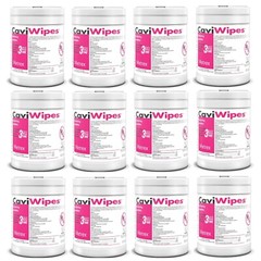 CaviWipes #13-1100 – Towelettes Large 160 Count – 12 Canisters
