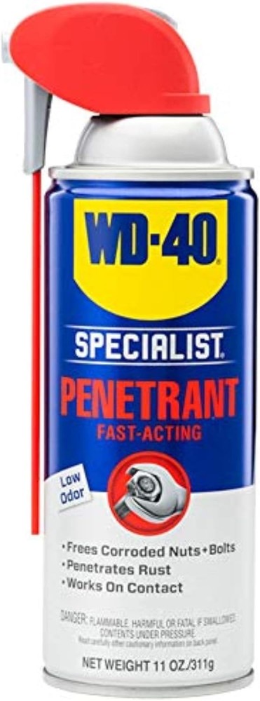 WD-40 Specialist Penetrant with Smart Straw, Penetrant for Metal, 11 Oz.