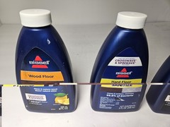 3 BISSELL WOOD HARD FLOOR CLEANER & SANITIZER 8fl oz CROSSWAVE SPINWAVE