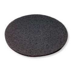 ABILITY ONE 7910-00-820-9912 Stripping Pad,20 in Dia,Black,PK5 5LG50