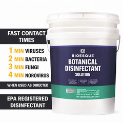 Bioesque Botanical Disinfectant Solution 5 Gallon Pail Commercial BBDS5G