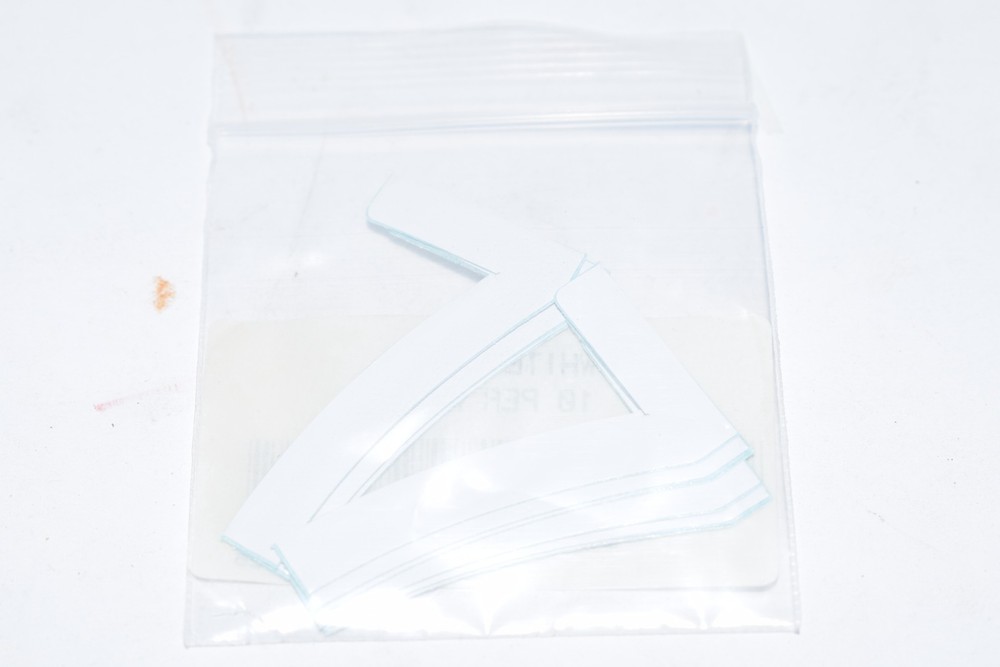 Lot of 10 NEW DWV-1.5-7-10 White Vinyl Number 7 1-1/2”