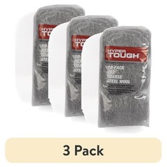 Coarse Steel Wool Pads 12 Pack Cleaning Polishing Paint Removal 3 Pack New