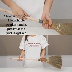 BMart Home Natural Whisk Sweeping Hand Handle Broom – Vietnamese