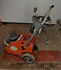 General Equipment Model FCS16 Power Floor Scraper & Tile Stripper USED b
