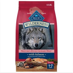 Blue Buffalo Wilderness Natural High-Protein Dry Food For Adult Dogs Salmon