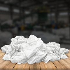 White Knit T-Shirt Cotton Rags-600 lbs. Pallet 60×10 Boxes-Multipurpose Cleaning