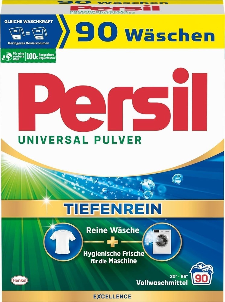 Persil Universal Detergent Powder 90 Loads All-in-one Solution (11.9 lbs)