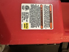 Black/Red Air Mover Blower with Power Outlets, Speed Control, Filter Light