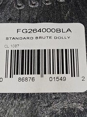 Rubbermaid Commercial BRUTE Dolly 2 Pack Standard Brute Dolly Round 2640