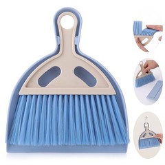 cobee Small Broom and Dustpan Cleaning Set, Mini Whisk Dustpan and Brush with…