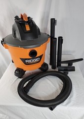 Ridgid Wet/Dry Vac. HD09001 Peak HP 4.25 9 Gal No Filter Local Pick-Up Only Used