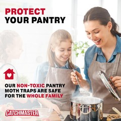 6 Catchmaster Pantry Pest Moth Traps Control Indian Meal Tobacco Mediterranean