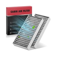 BDFHYK 2PC CF11777 Cabin Air Filter w/Activated Carbon Compatible w… Fast Ship