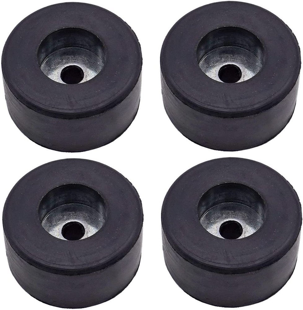 Thaekuns 4PCS 192310GS Anti Vibration Foot Pads – Rubber Isolator Black