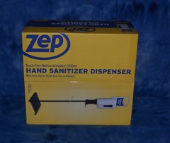 Zep Hand Dispenser Cleaner Touch-Free Motion with Stand 84.54 Oz TFHSU-1- 2500PL