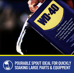 WD-40 Original Formula, Multi-Use Product, One Gallon