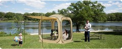 6×6 FT Pop Up Screen House Tent – Instant Screened Gazebo Canopy with Mosquito