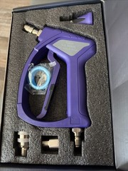 TUTULUCK® Pressure Washer Short Gun with 3/8″ Swivel, Power Small,purpple