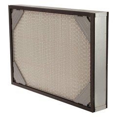 TENNANT 1048295AM Dust Panel Filter,30 in L,Blk/Ivory 55HD04