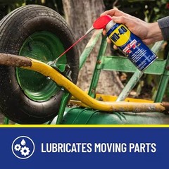 WD-40 Multi-Use Lubricant Spray 12oz w/ Smart Straw 2-Way Spray Formula