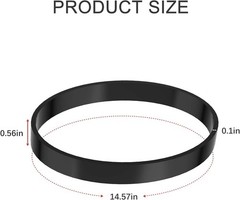 Replacement Belts for Bissell 2252, 2253, 2254, 22543, 2255, 2256, 2258, 1
