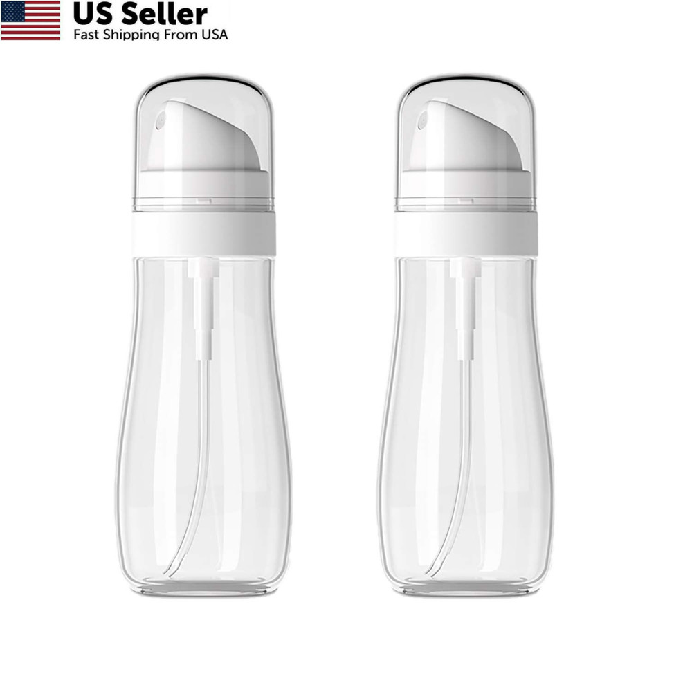 Yolaist Small Spray Bottle with Fine Mist, 2 Pack 100ml, transparent