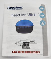 Paraclipse 350602 Insect Inn Black Ultra Two Fly Trap 4000 sq. ft. Coverage