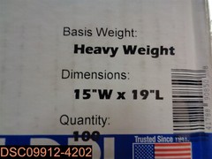 Qty =100: Oil-Dri L90850 Oil Only Sorbent Pads Heavy-Duty 15″ X 19″