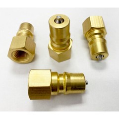 1 Male 1/4″ Brass Quick Disconnect Coupler Carpet Cleaning Extractor JUST ONE