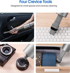 Mini Handheld Vacuum Cordless, 3 in 1-Car Vacuum & Air Duster & Hand Pump