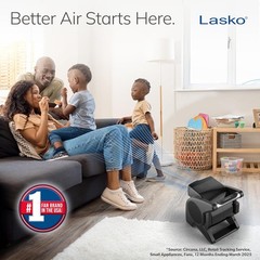 Lasko High Velocity Fan, 15″, 375 CFM, Professional Utility 14.5, Black, Grey