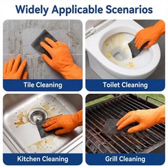 15Pcs Cleaning Screens for Toilets Mesh Pads Bowl Black