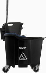 Carlisle FoodService Products Omnifit Mop Bucket with Side Press Wringer and …