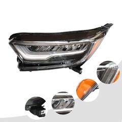 LED Headlight Assembly CRV Touring 2017-2021 Left Driver Side w/Bulbs HO2502182