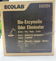 Ecolab 2.5 gal Bio-Enzymatic Odor Eliminator (Case of 1)